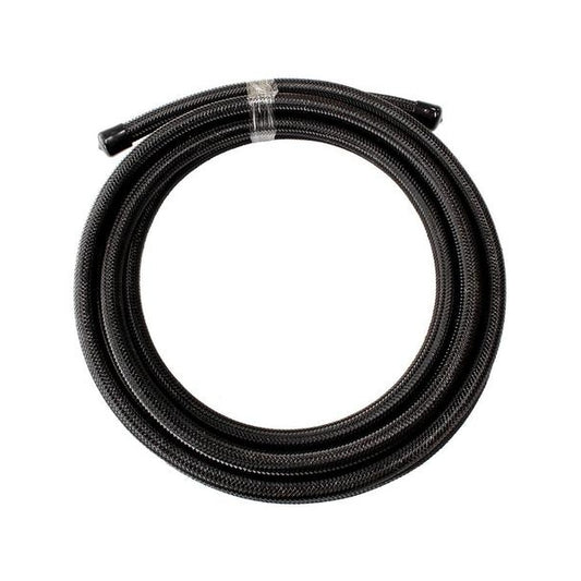 Aeroflow AF200-06-6MBLK SS Teflon Braided Hose -6AN 6M Black Stainless 11.3M OD