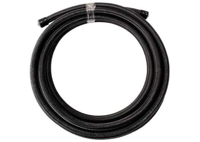 Aeroflow AF200-03-1MBLK SS Teflon Braided Hose -3AN 1M Black Stainless 6.8mm OD