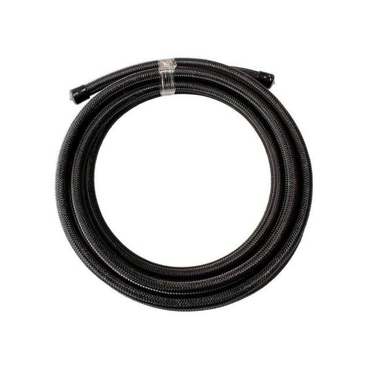 Aeroflow AF200-12-1MBLK SS Teflon Braided Hose -12AN 1M Black Stainless