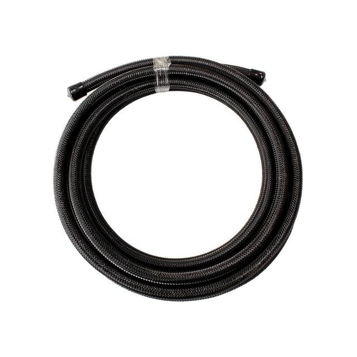 Aeroflow AF200-12-1MBLK SS Teflon Braided Hose -12AN 1M Black Stainless