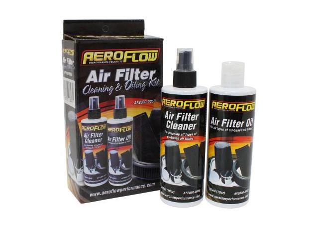 Aeroflow AF2000-5050 Air Cleaning Kit 296ml/10Oz Of Each Cleaner & Oil