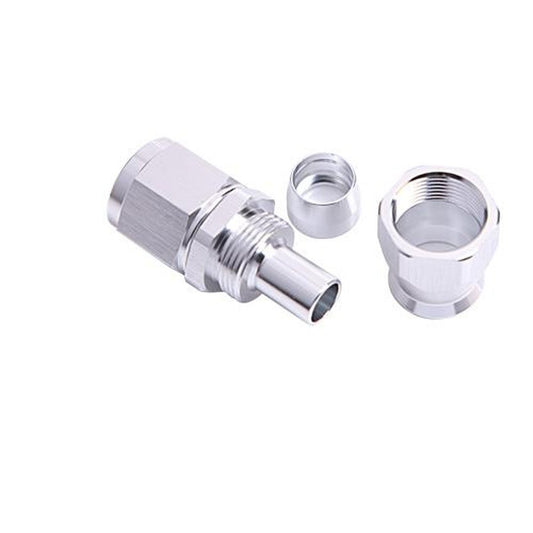 Aeroflow AF201-04-03 Stainless Straight Hose -4 Swivel To -3 Hose End Teflon Hose AF201-04-03