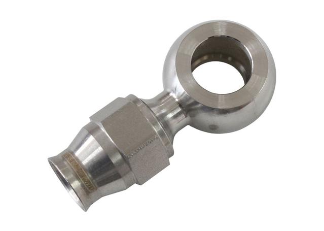 Aeroflow AF213-04 -4 Straight Banjo Hose End Eye Size 11.2mm (7/16")