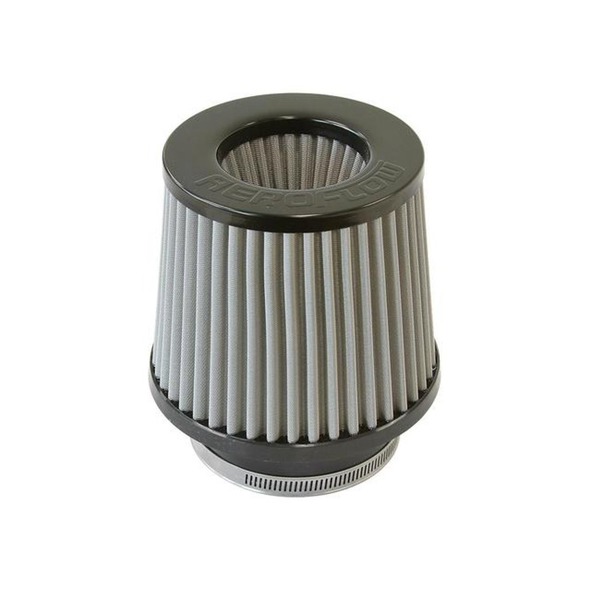 Aeroflow AF2215-3000 3" I.D Clamp On POD Filter S/Selement, Black Inverted 5" Long
