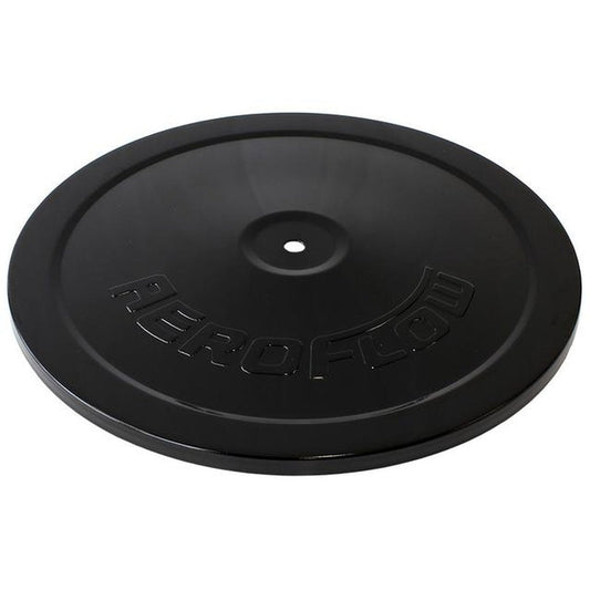 Aeroflow 9" Black Steel Top Plate Only
