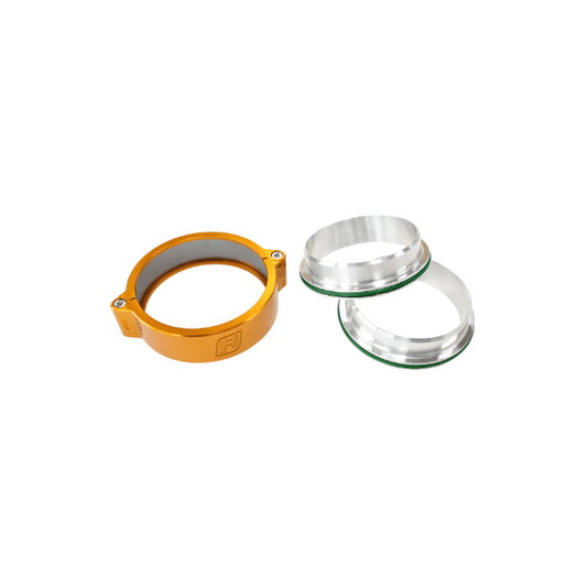Aeroflow 3.0" Billet Intercooler Clamp Quick Connect Gold