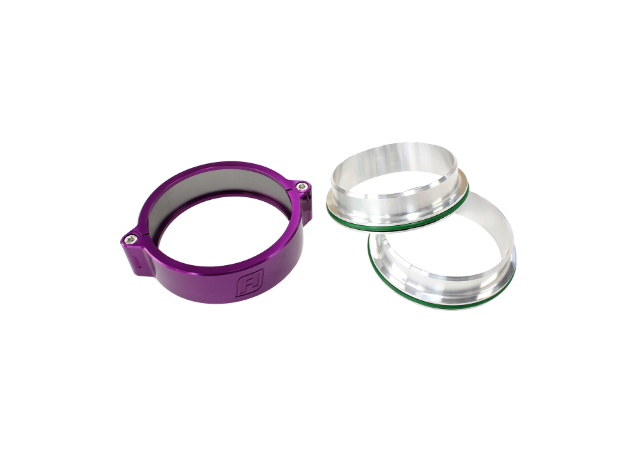Aeroflow 3.0" Billet Intercooler Clamp Quick Connect Purple