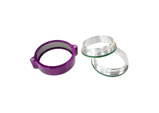 Aeroflow 2.5" Billet Intercooler Clamp Quick Connect Purple
