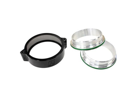 Aeroflow 5.0" Billet Intercooler Clamp Quick Connect Black