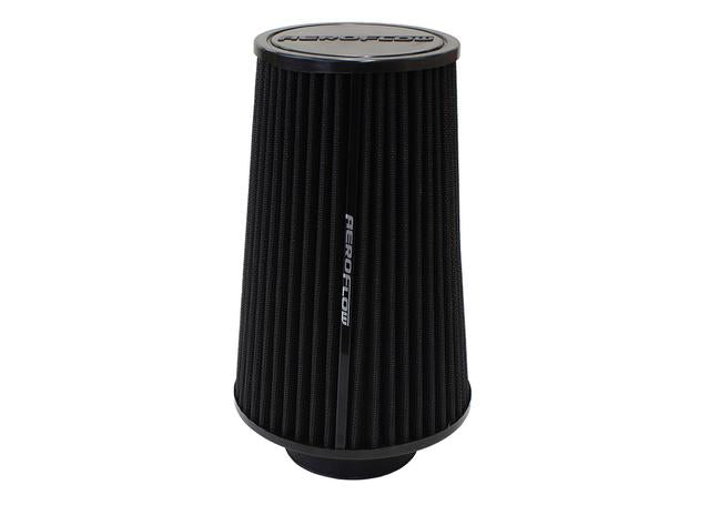 Aeroflow AF2711-0810 3 Clamp-On Round Filter 6.15" O.D, 8.9" High Black