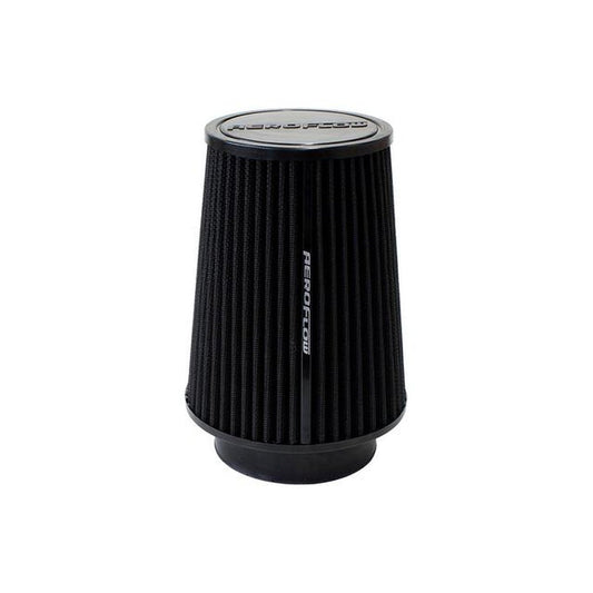 Aeroflow AF2711-1015 4" Clamp-On Round Filter 5.9" O.D, 7.3" High Black