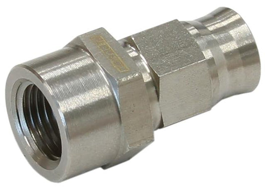 Aeroflow AF274-03 S/S Straight Hose End 1/8" Npt Female To -3 Teflon Hose