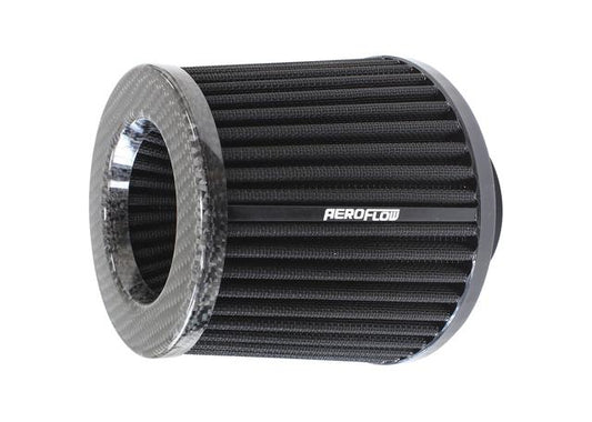 Aeroflow 3" Clamp-On Tapered Filter 5.25-6" OD, 5" High Black