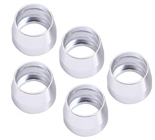 Aeroflow AF299-08D Teflon Alloy Olive Insert -8Ansuit Teflon Hose End -8AN 5Pk AF299-08D