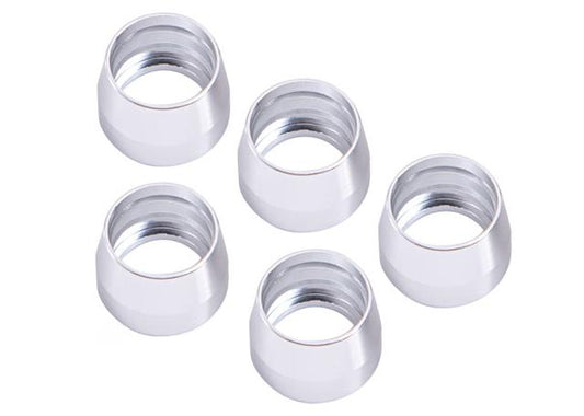 Aeroflow AF299-04D Teflon Alloy Olive Insert -4Ansuit Teflon Hose End -4AN 5Pk AF299-04D
