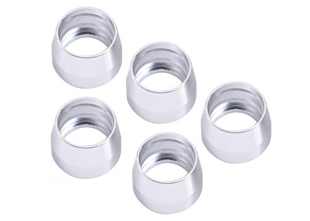 Aeroflow AF299-04D Teflon Alloy Olive Insert -4Ansuit Teflon Hose End -4AN 5Pk AF299-04D