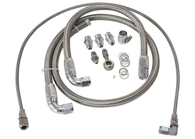 Aeroflow AF30-1001 SR20 S13 Turbo / Water Line & Oil Feed Kit