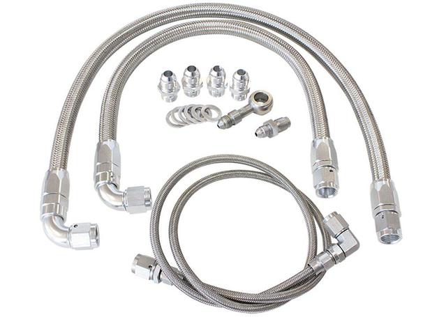 Aeroflow AF30-1002 SS20 Turbo / Water Line & Oil Feed Kit. Fits S14 & S15
