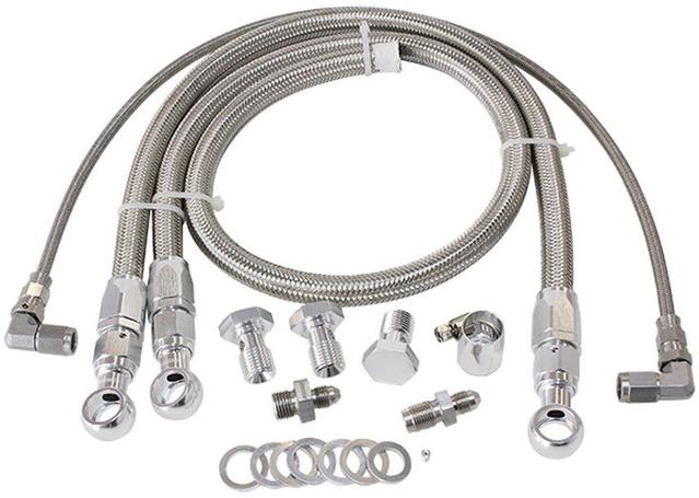 Aeroflow AF30-1003 RB20 25 Turbo / Water Line & Oil Feed Kit
