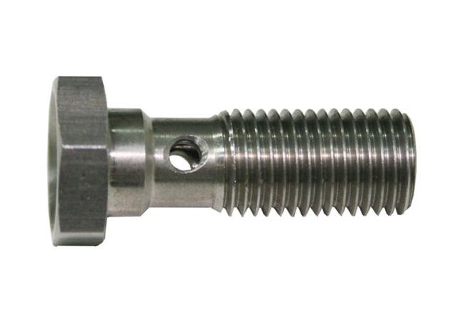 Aeroflow AF301-03L Banjo Bolt M10 X 1.0mm Stainless 25mm Long