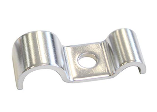 Aeroflow AF300-06-01 Dual Hardline Clamps 1 X 3/16" And 1 X 3/8" (Dual Sizes) 6Pk