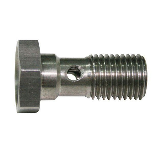 Aeroflow AF301-03 Banjo Bolt M10 X 1.0 Stainless 20mm Long