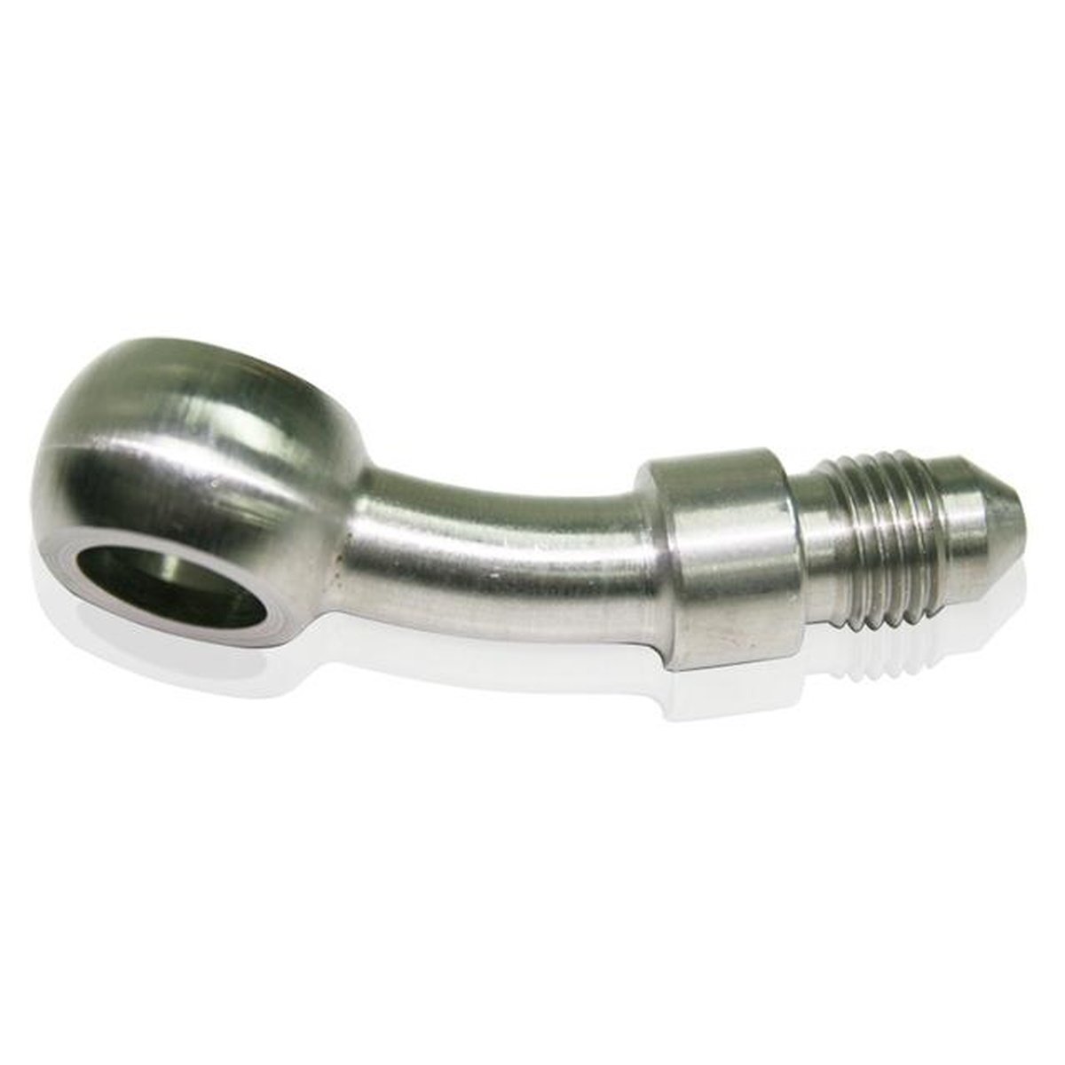 Aeroflow AF312-03 -3AN 20 Deg Banjo 10mm 3/8 Stainless Suits Teflon