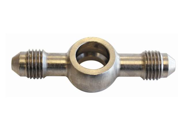 Aeroflow AF312-04-04 12mm Banjo Double -4an