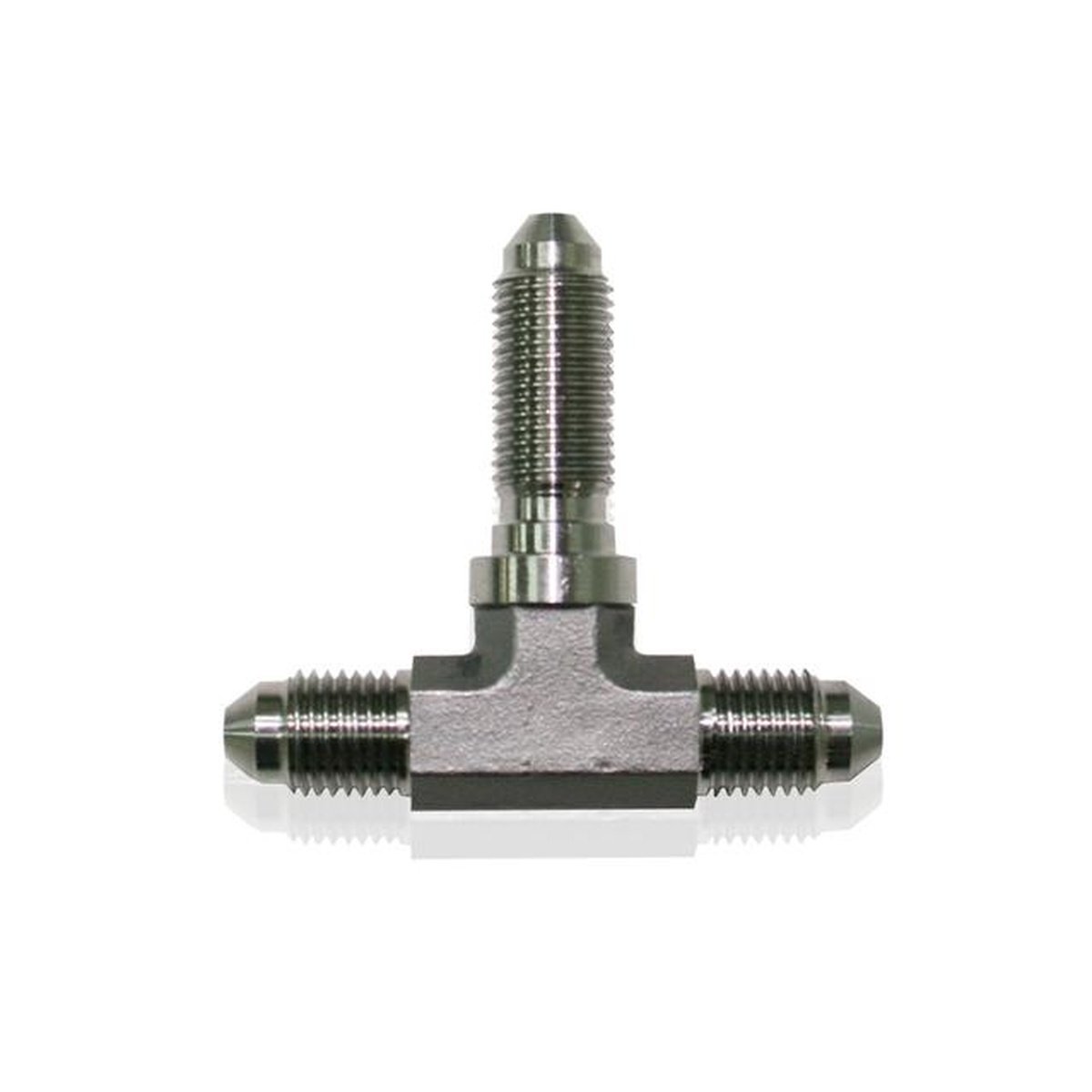 Aeroflow AF324-03 Stainless -3AN Bulkhead Tee Stainless Nut Seperate AF324-03