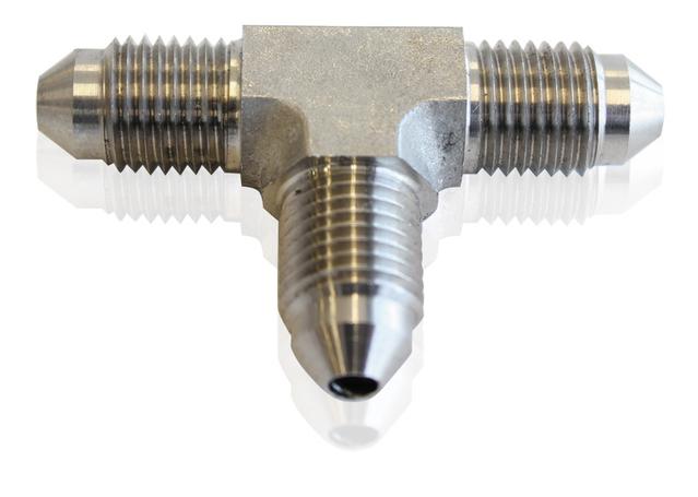Aeroflow AF327-04 S/S -4AN Male AN Tee Piece Stainless Steel AF327-04