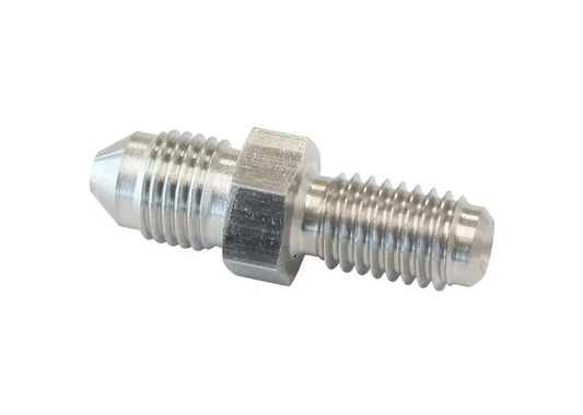 Aeroflow Male -3AN To M8x1.25 Dual Seat Adapter