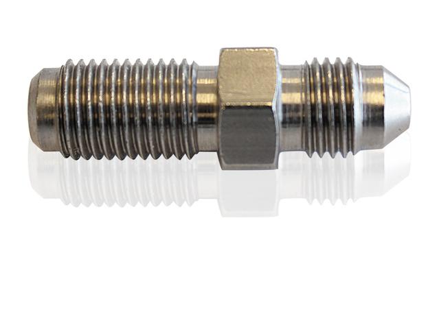 Aeroflow AF344-03 -3AN To Inverted M10 X 1.0mm Stainless Male To Male