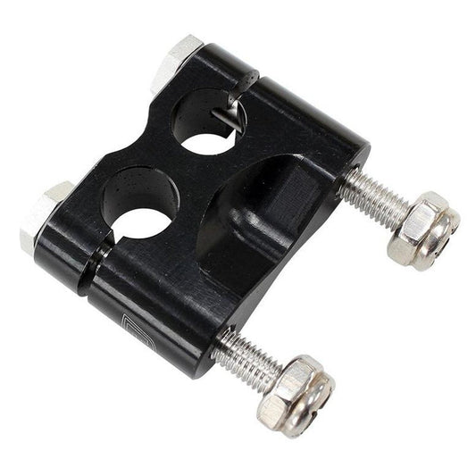 Aeroflow AF3500-1012 Pro Grip Clip Style Mount Dual Full Clamp Billet Black