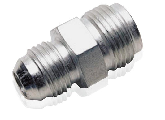 Aeroflow AF355-06SS Power Steer Fitting 11/16" -18 To -6AN Inverted Seat Adapter