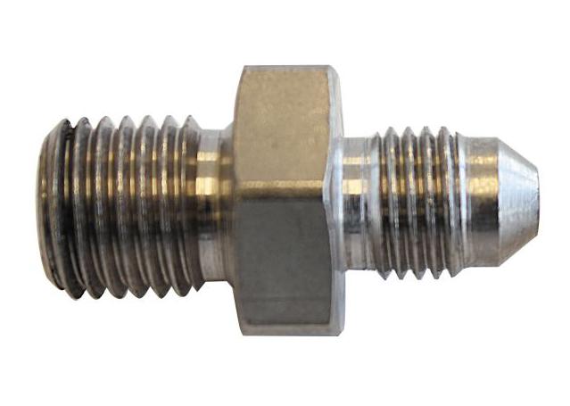Aeroflow AF357-03 -3AN To M12 X 1.0 Dual Seat S/S Steel Also Washer Seal