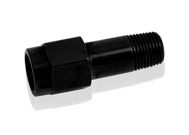 Aeroflow AF372-06BLK 3/8" Npt Extension Black Male To Female