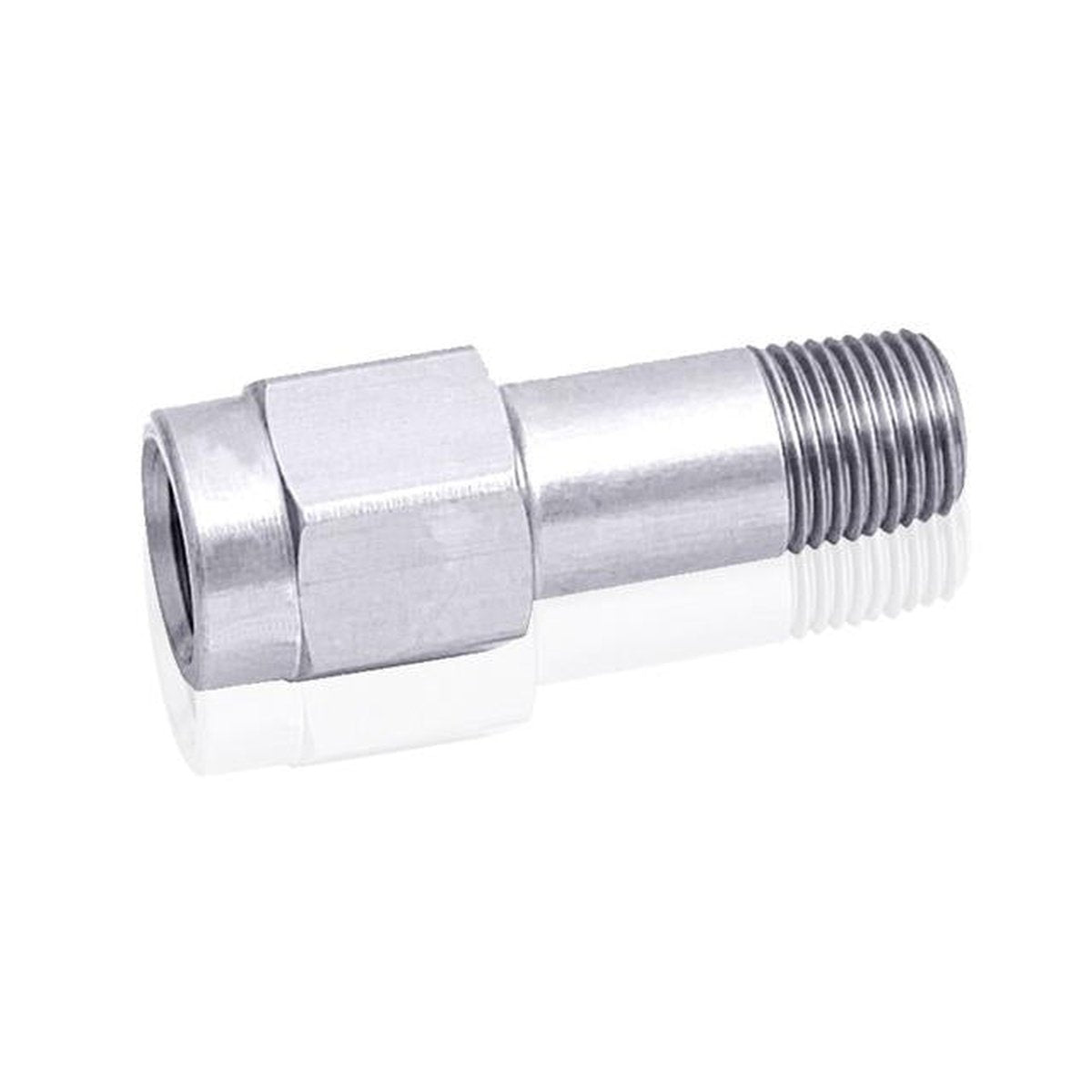 Aeroflow AF372-02S 1/8" Npt Extension Silver Male To Female