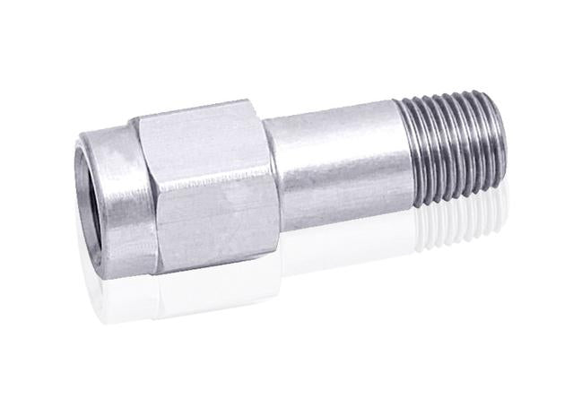 Aeroflow AF372-08S 1/2" Npt Extension Silver Male To Female