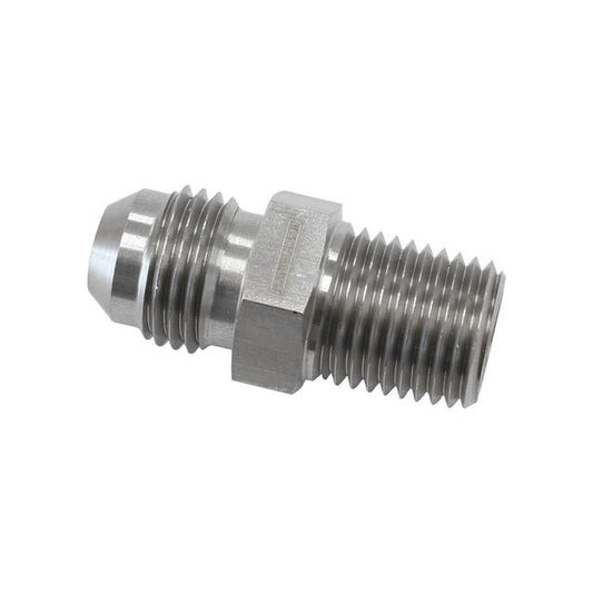 Aeroflow Male -6AN To 1/4" NPT Stainless Steel