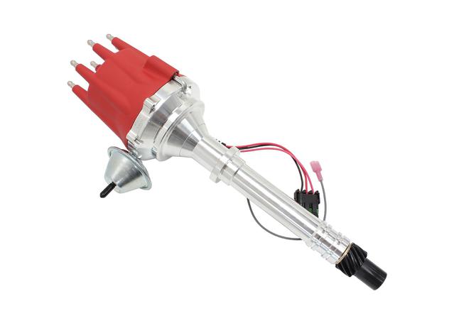 Aeroflow Ready To Run Distibutor Red Cap fits Chev SB & BB