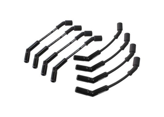 Aeroflow Xpro Ignition Lead Set 8" Black 135 Degree Ceramic Boots fits GM LS1 AF4038-32813C