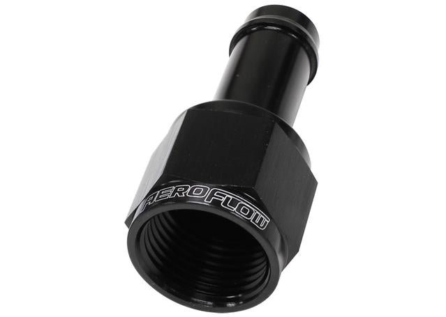 Aeroflow AF411-20BLK Female -20 To 1-1/2" Barb fits Push On Hose