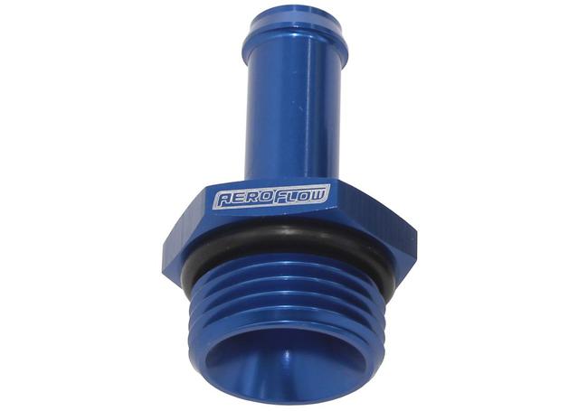 Aeroflow AF414-10-06 -10ORB To 3/8" Push On Barb Blue