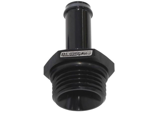 Aeroflow AF414-06-04BLK -6ORB To 1/4" Push On Barb Black