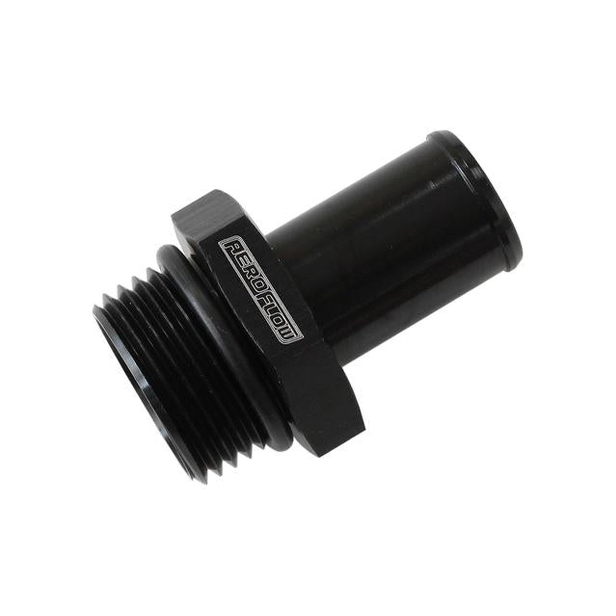 Aeroflow -12ORB to 5/8" Push On Barb Black
