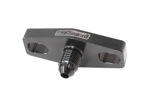 Aeroflow Turbo Oil Feed Adapter -4AN 38-44mm Hole Centres O-Ring Seal