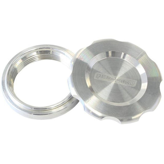 Aeroflow AF465-32 2" Weld Bung And Raw Cap Low Profile Female Weld-On