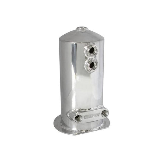 Aeroflow AF49-1024 Surge Tank 2.5L Spun Alloy Dual Feed Option 4 X -8orb
