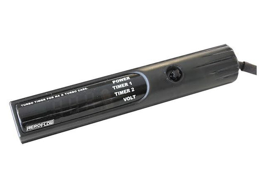 Aeroflow AF49-1026 Pencil Turbo Timer With Memory Black Case Apexi Style Timer
