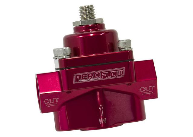 Aeroflow AF49-3000R Blue Style Regulator 4.5-9 PSI